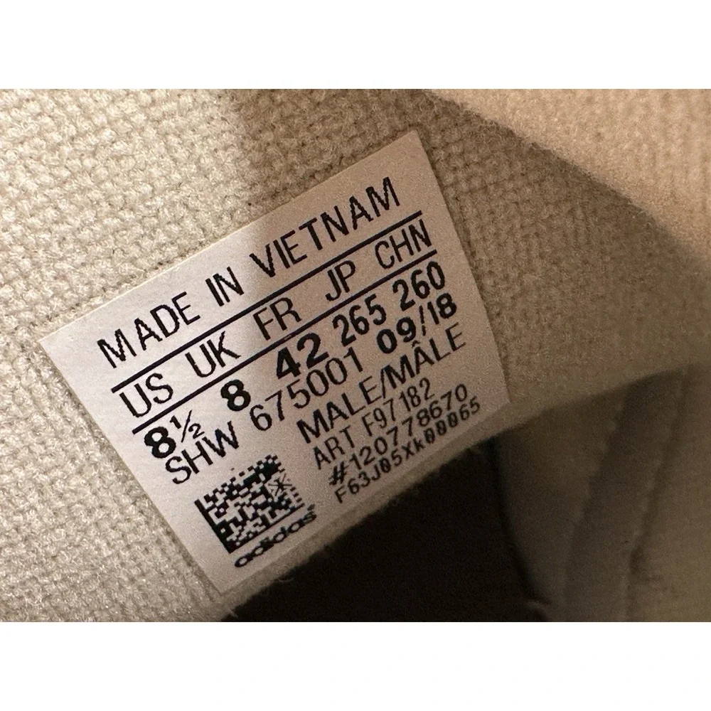 adidas size men